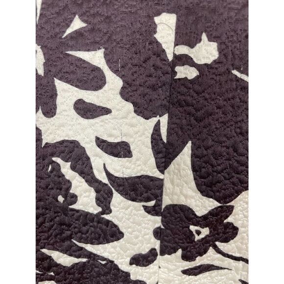 Lafayette 148 Brown & White Floral Jacket, size 8 - EUC - Picture 4 of 7